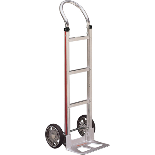 Knocked Down Hand Truck, Continuous Handle, Aluminum, 48" Height, 500 lbs. Capacity Trail Hammer and Bolt