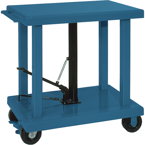 Table de travail hydraulique, 48" lo x 32" la, Acier, Capacit&eacute; 2000 lb Trail Hammer and Bolt