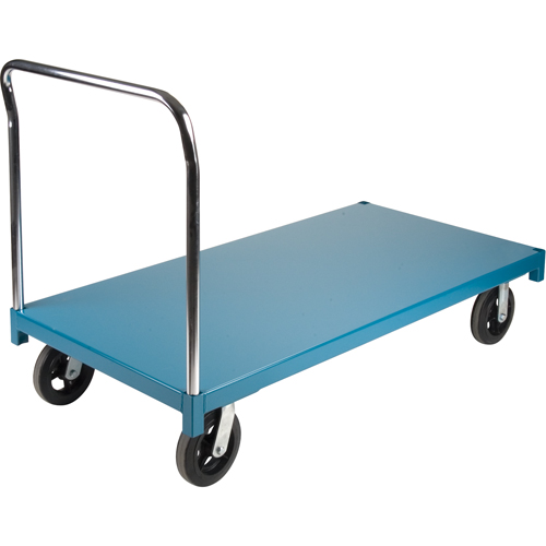 Chariot &agrave; plateforme robuste, 60" lo x 30" la x Capacit&eacute; 2000 lb, Roues en Caoutchouc Trail Hammer and Bolt