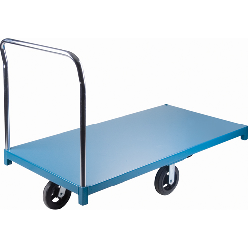 Chariot &agrave; plateforme robuste, 72" lo x 36" la x Capacit&eacute; 2000 lb, Roues en Caoutchouc Trail Hammer and Bolt