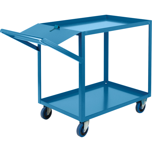 Chariots &agrave; cueillette, 36" h x 24" la x 64" p, 2 Tablettes, Capacit&eacute; 1200 lb Trail Hammer and Bolt