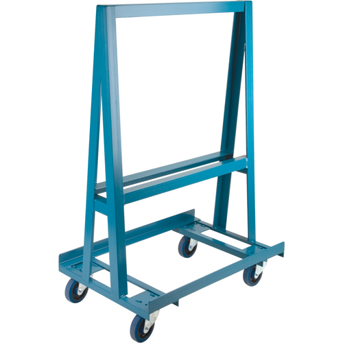 A-Frame Sheet/Panel Truck, 36" x 24" x 55", 1200 lbs. Capacity Trail Hammer and Bolt