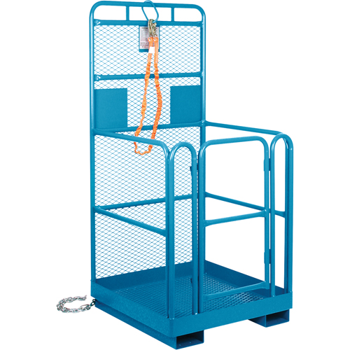 High Work Maintenance Platform, 36" W x 36" D x 72" H, 1000 lbs. Capacity, Steel Trail Hammer and Bolt