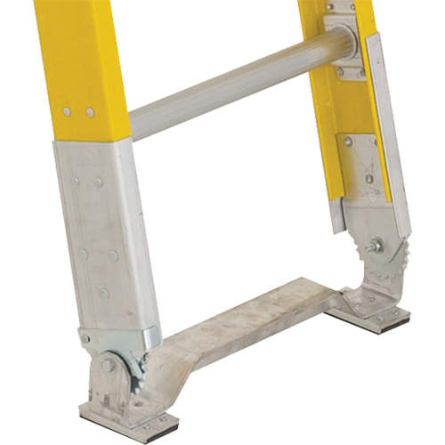 Single Section Straight Ladder - 6100 Series, 10', Fibreglass, 375 lbs., CSA Grade 1AA Trail Hammer and Bolt