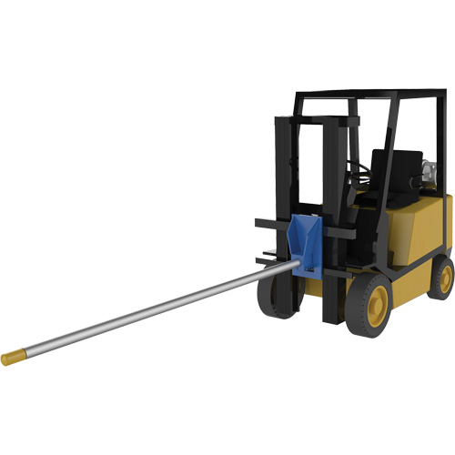 Fl&egrave;che de chariot &eacute;l&eacute;vateur pour tapis, 108-1/2" longueur, Install&eacute; sur tablier, Capacit&eacute; de 2500 lb Trail Hammer and Bolt