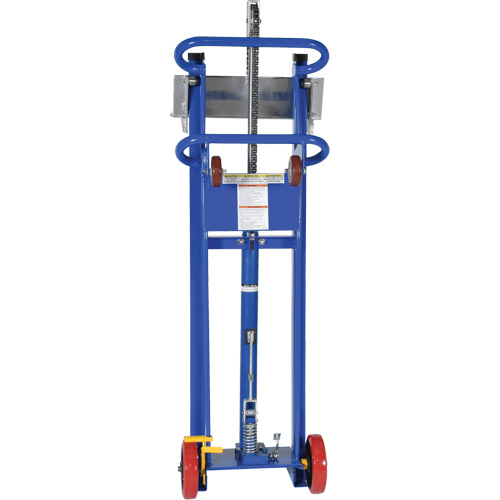 Hydra Lift Platform Stacker, Foot Pump Operated, 750 lbs. Capacity, 52" Max Lift Trail Hammer and Bolt