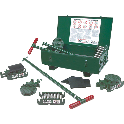 ERS Series Machine Roller Kit, 50 tons Capacity Trail Hammer and Bolt
