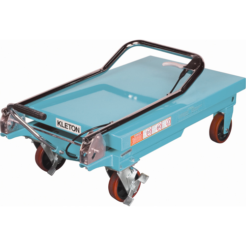 Heavy-Duty Hydraulic Scissor Lift Table, 32" L x 19-3/4" W, Steel, 660 lbs. Capacity Trail Hammer and Bolt