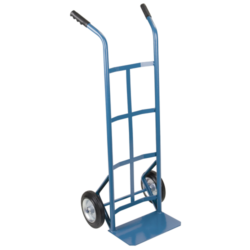 All-Welded Hand Truck, Dual Handle, Steel, 48" Height, 600 lbs. Capacity Trail Hammer and Bolt
