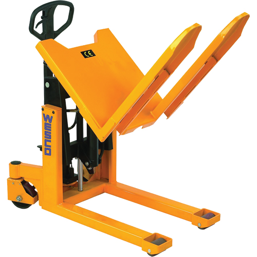 Basculeurs ergonomiques pour palettes, Bascule 90°, Capacit&eacute;e 2200 lb, 51-2/3" lo x 21-1/2" la x 44-1/4" h Trail Hammer and Bolt