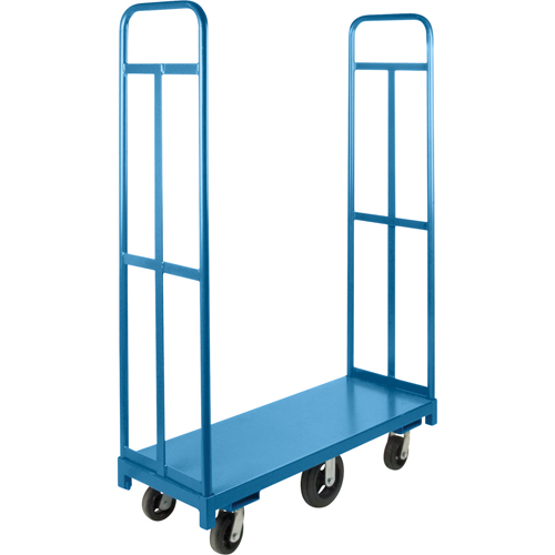 Chariot &agrave; plateforme U-Boat, 48" lo x 18" la x Capacit&eacute; 1500 lb, Roues en Caoutchouc Trail Hammer and Bolt