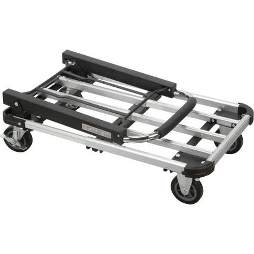 Chariots &agrave; plateforme pliants, Aluminium, 300 lb, 28" lo x 16" la, Hauteur 32" Trail Hammer and Bolt