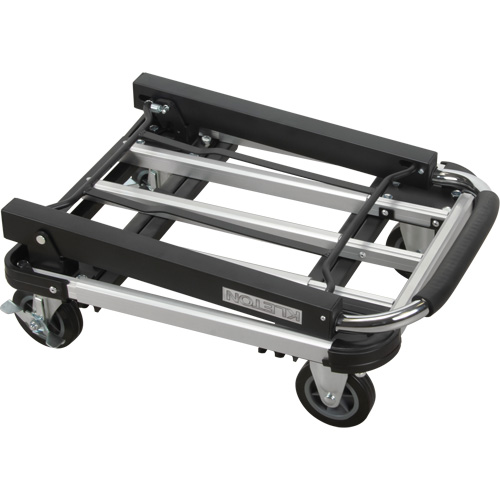 Chariots &agrave; plateforme pliants, Aluminium, 300 lb, 28" lo x 16" la, Hauteur 32" Trail Hammer and Bolt
