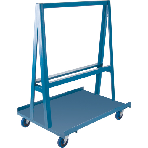 A-Frame Sheet/Panel Truck, 36" x 24" x 55", 1200 lbs. Capacity Trail Hammer and Bolt