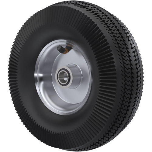 Roue pneumatique, 10" (254 mm), Capacit&eacute; de 350 lb (159 kg) Trail Hammer and Bolt