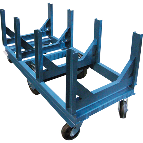 Chariot &agrave; berceaux, 60" lo x 28" la x 29" h, Capacit&eacute; de 5000 lb, Roue Ph&eacute;nolique Trail Hammer and Bolt