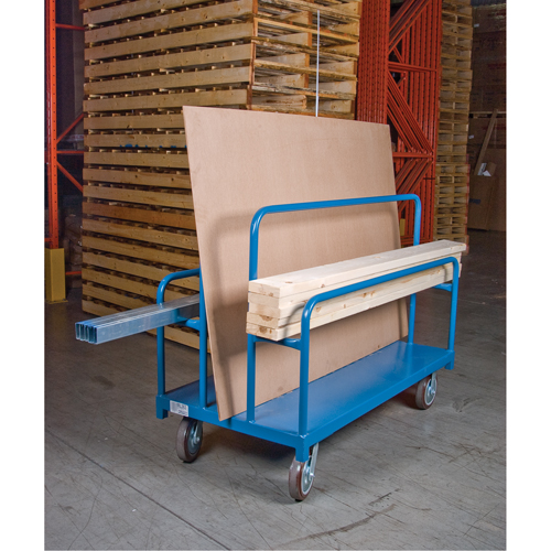 Heavy-Duty Panel Mover Truck, 48" x 30" x 45", 2000 lbs. Capacity Trail Hammer and Bolt
