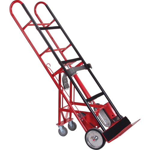 Diable de calibre industriel pour &eacute;lectrom&eacute;nagers, Acier, Capacit&eacute; 850 lb, 24" la x 66" h Trail Hammer and Bolt