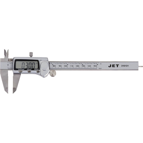 JEDC-6 Compas d'&eacute;paisseur num&eacute;rique premi&egrave;re qualit&eacute;, 0" - 6" (0 mm - 150 mm) gamme de mesure Trail Hammer and Bolt