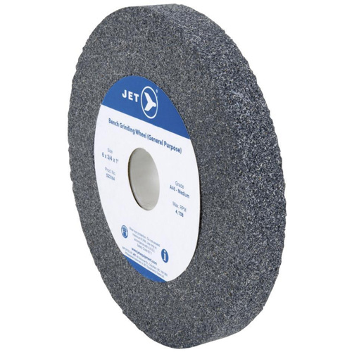 A810F General Purpose Bench Grinding Wheel, 8" x 1", 1" Arbor Trail Hammer and Bolt