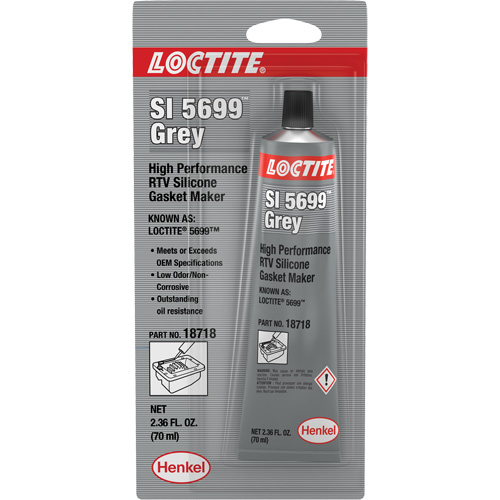 SI 5699 Gasket Sealant, Tube, Grey Trail Hammer and Bolt