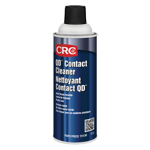 QD Contact Cleaners, Aerosol Can Trail Hammer and Bolt