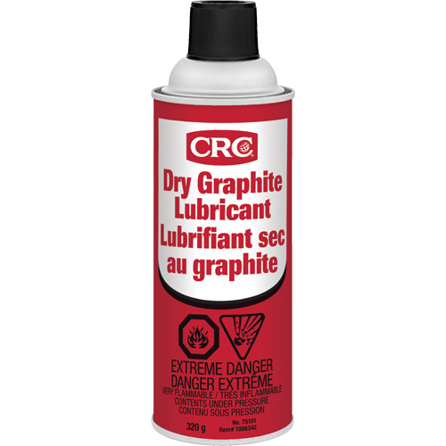 Dry Graphite Lubricant, Aerosol Can Trail Hammer and Bolt