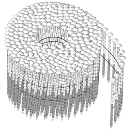 15° Coil Nails - Wire Collated Trail Hammer and Bolt
