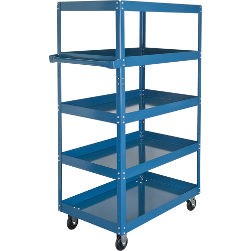 Chariots &agrave; tablette, 5 Tiers, 18" la x 61" h x 30" p, Capacit&eacute; 900 lb Trail Hammer and Bolt