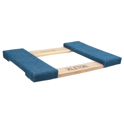 Carpeted Ends Hardwood Dolly Frame, Wood Frame, 18" W x 24" L, 900 lbs. Capacity Trail Hammer and Bolt