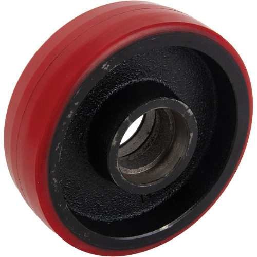 Roue directrice en polyur&eacute;thane de remplacement pour transpalettes &agrave; profil bas Kleton Trail Hammer and Bolt