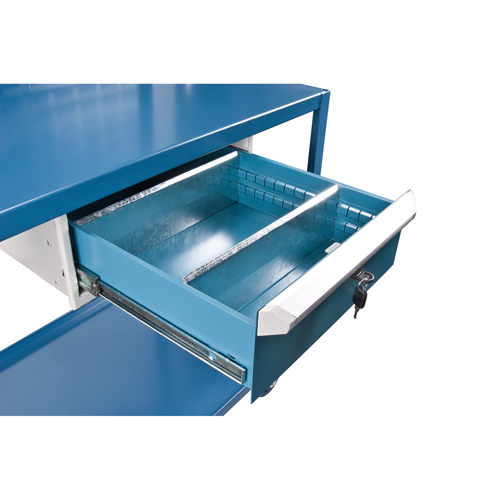 Chariots de service mobiles, 2 Tiers, 24" la x 57" h x 40" p, Capacit&eacute; 1200 lb Trail Hammer and Bolt