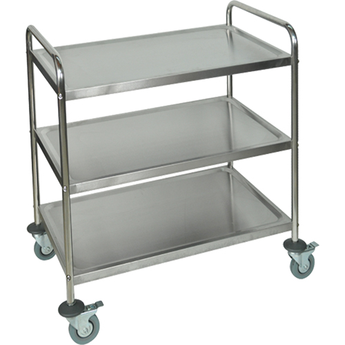 Chariot &agrave; tablettes, 3 Tiers, 21" la x 37" h x 23-1/2" p, Capacit&eacute; 200 lb Trail Hammer and Bolt