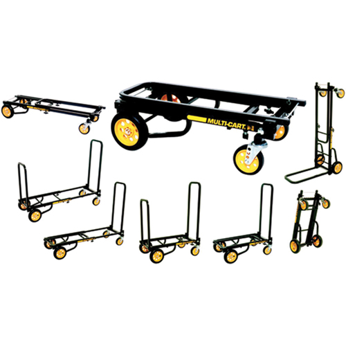 Transporteur d'&eacute;quipement 8 en 1 RockNRoller Multi-Cart, petit, Acier, Capacit&eacute; 350 lb Trail Hammer and Bolt