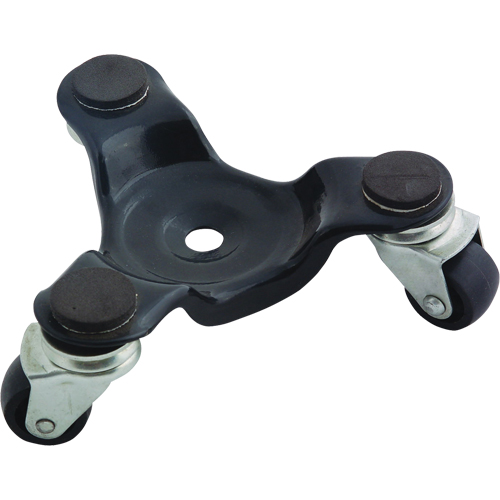 Socle roulant pour les pattes, Capacit&eacute; de 200 lb, Cadre en Acier, 2,45" h Trail Hammer and Bolt