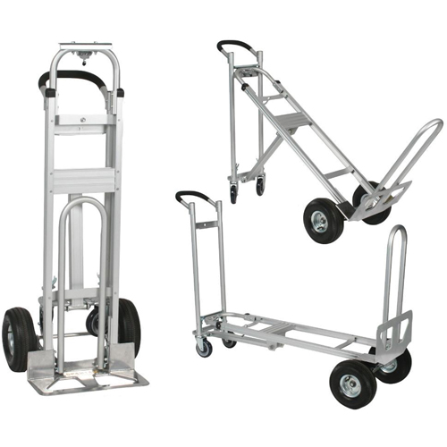 Diables &agrave; 3 positions Spartan III, Aluminium, Capacit&eacute; 750 lb Trail Hammer and Bolt