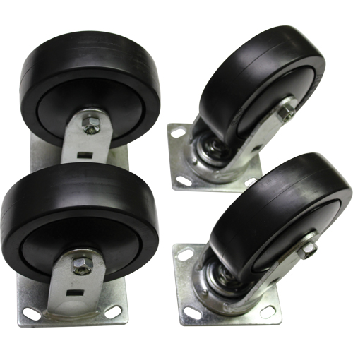 Self Dumping Hopper - Caster Set Trail Hammer and Bolt