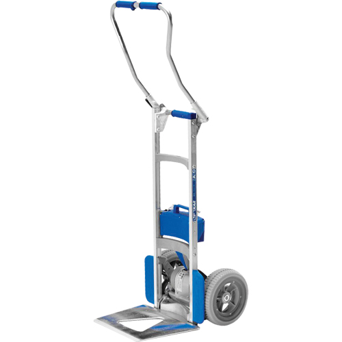 Liftkar&reg; Aluminum Stair Climbing Hand Truck, Aluminum Frame, 18" W x 61" H, 375 lbs. Capacity Trail Hammer and Bolt