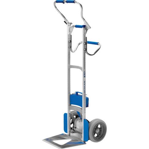 Liftkar&reg; Aluminum Stair Climbing Hand Truck, Aluminum Frame, 19" W x 64" H, 375 lbs. Capacity Trail Hammer and Bolt