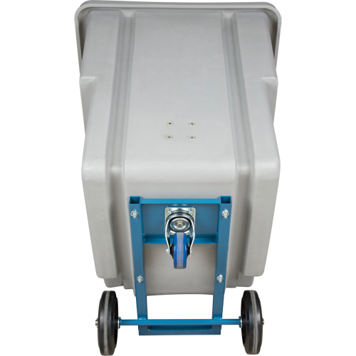 Tilt Truck, Polyethylene, 0.625 cu. yd., 500 lbs. Load Capacity Trail Hammer and Bolt