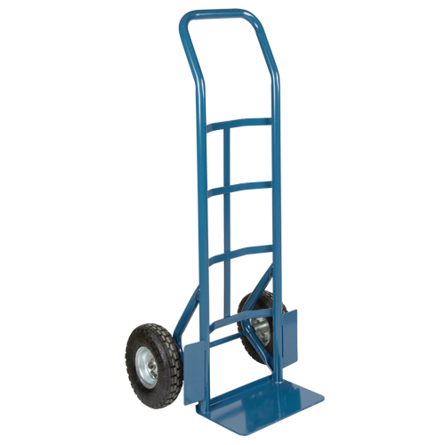 Heavy-Duty Hand Truck, Continuous Handle, Steel, 50" Height, 800 lbs. Capacity Trail Hammer and Bolt