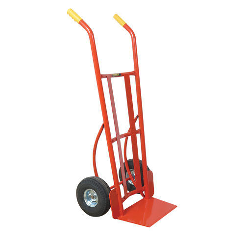 Heavy Duty Warehouse Hand Truck - TM-PB, Dual Handle, Steel, 50-1/2" Height, 700 lbs. Capacity Trail Hammer and Bolt