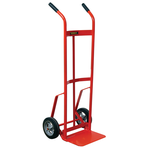 Hand Truck with Reinforced Noseplate - 136RN-HB, Dual Handle, Steel, 51" Height, 800 lbs. Capacity Trail Hammer and Bolt