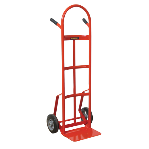 Hand Truck with Reinforced Noseplate - 146RN-HB, Combination Handle, Steel, 51" Height, 800 lbs. Capacity Trail Hammer and Bolt
