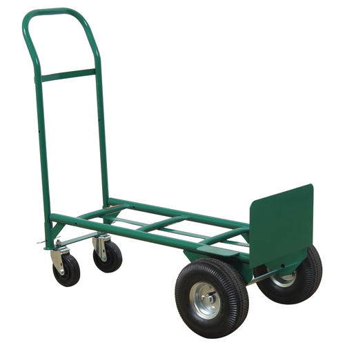 Diable convertible &eacute;conomique Greenline, Acier, Capacit&eacute; 600 lb Trail Hammer and Bolt
