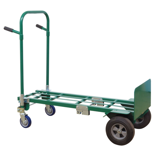 Greenline Economical Convertible Hand Truck - E-CON, Steel, 800 lbs. Capacity Trail Hammer and Bolt