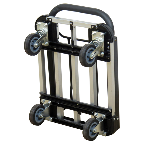 Chariot &agrave; plateforme avec poign&eacute;e pliante, Aluminium, 300 lb, 28" lo x 16" la, Hauteur 37,75" Trail Hammer and Bolt