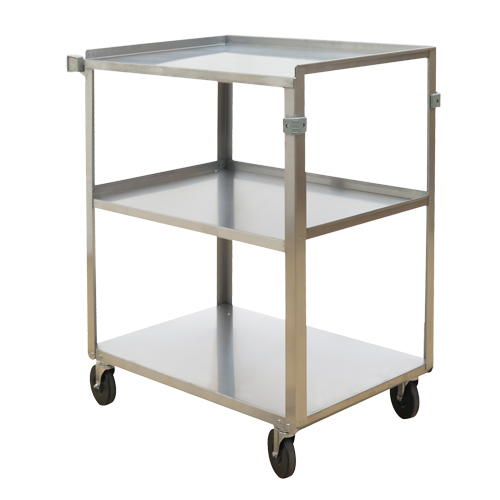 Chariots &agrave; tablette, 3 Tiers, 18" la x 32" h x 27-3/8" p, Capacit&eacute; 500 lb Trail Hammer and Bolt