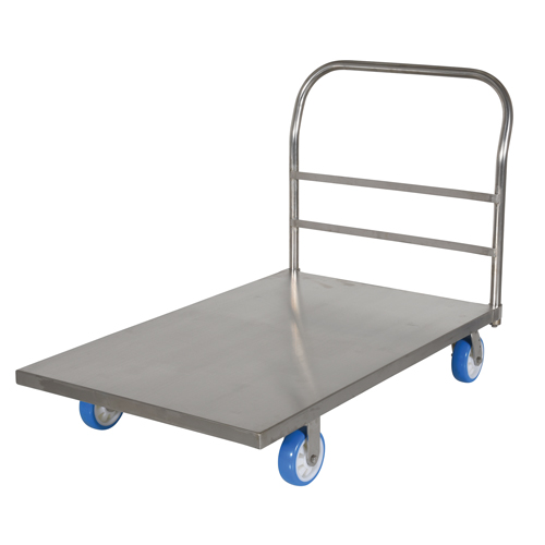 Chariot &agrave; plateforme, 48" lo x 30" la x Capacit&eacute; 2000 lb, Roues en Polyur&eacute;thane Trail Hammer and Bolt