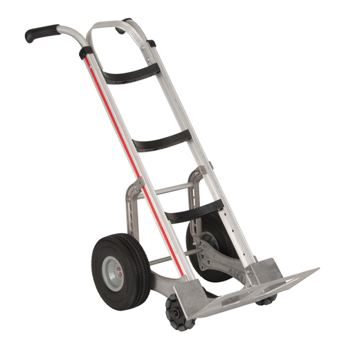 Diable autostabilisant, Prise Double, Aluminium, Hauteur de 55'', Capacit&eacute; 500 lb Trail Hammer and Bolt